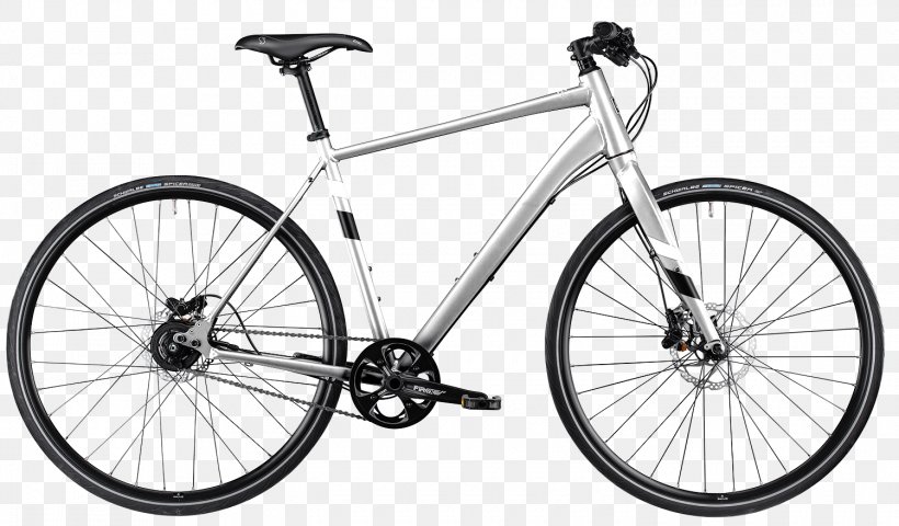 Bicycle Frames Disc Brake Hybrid Bicycle, PNG, 1500x879px, Bicycle, Automotive Tire, Bicycle Accessory, Bicycle Drivetrain Part, Bicycle Fork Download Free