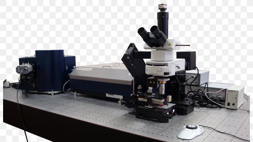 Confocal Microscopy Microscope Scanning Probe Microscopy Atomic Force Microscopy Raman Spectroscopy, PNG, 800x461px, Confocal Microscopy, Atomic Force Microscopy, Hardware, Laser, Machine Download Free