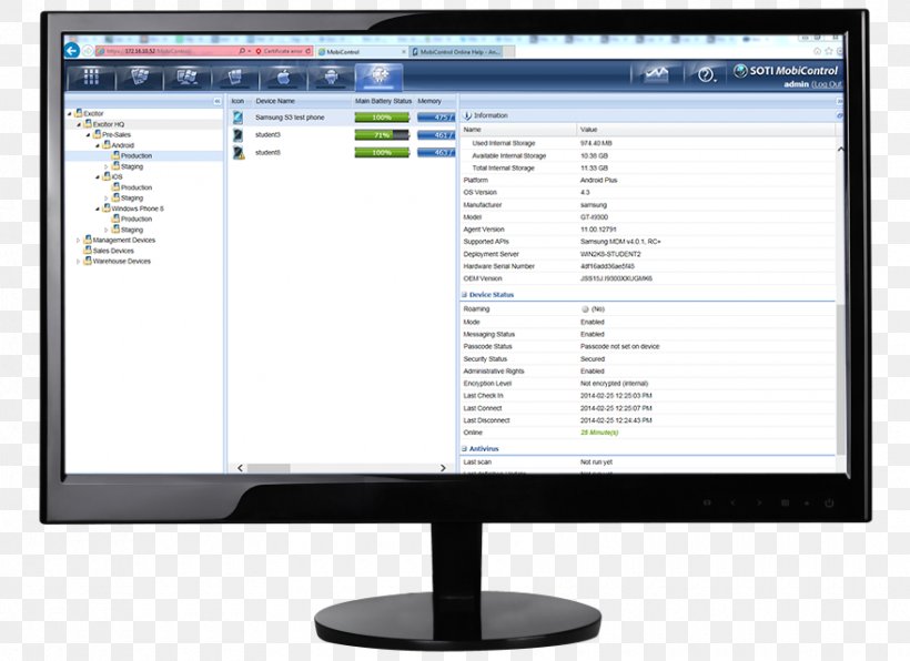 Mobile Device Management Computer Software Computer Monitors Help