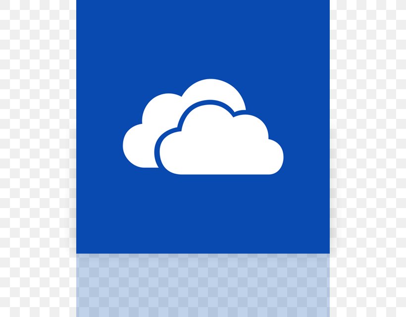 OneDrive Microsoft File Hosting Service Cloud Computing, PNG, 640x640px, Onedrive, Area, Blue, Box, Brand Download Free