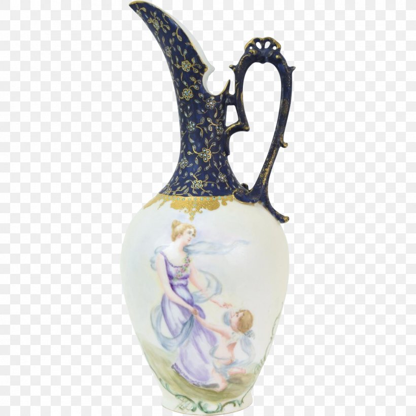 Jug Vase Ceramic Blue And White Pottery Cobalt Blue, PNG, 1368x1368px, Jug, Artifact, Blue, Blue And White Porcelain, Blue And White Pottery Download Free