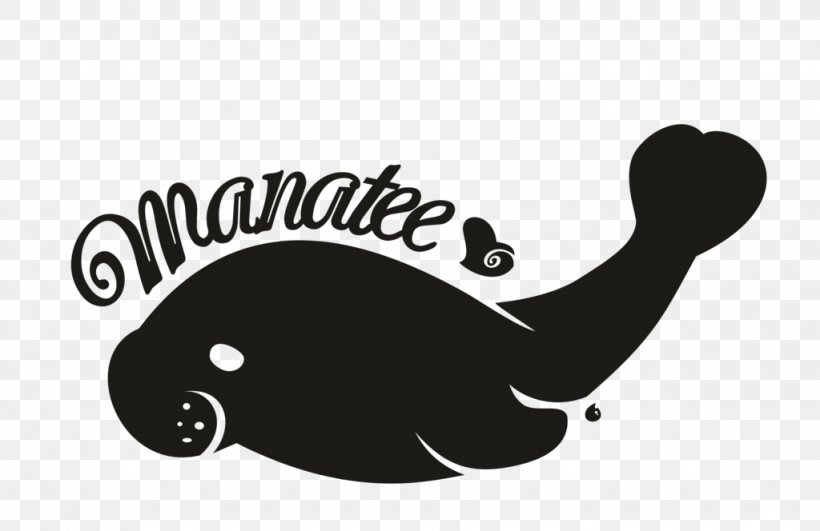 Miami Manatees Baby Manatee West Indian Manatee, PNG, 1024x664px, Miami Manatees, Art, Baby Manatee, Black, Black And White Download Free