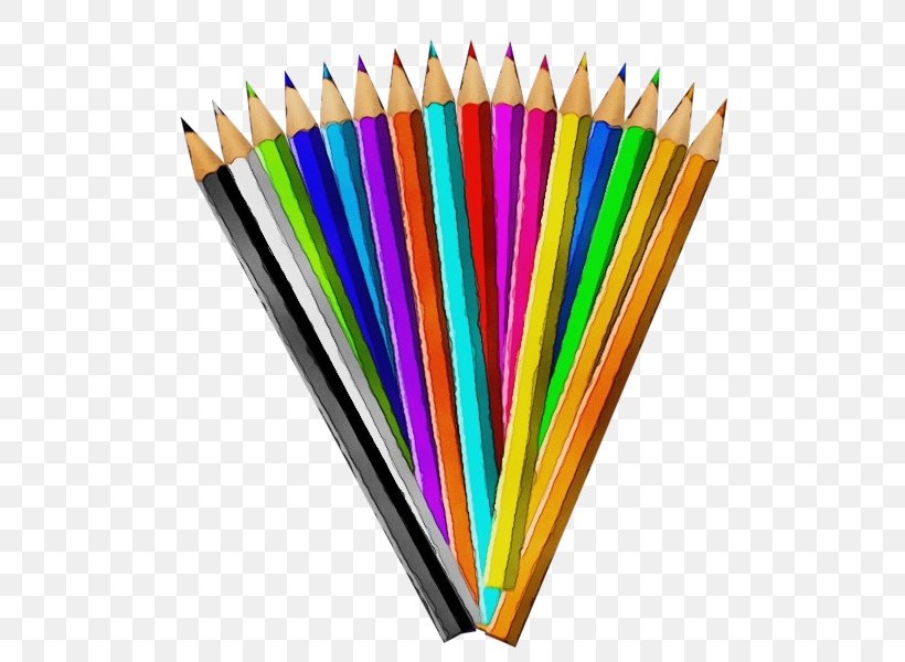 Pencil, PNG, 540x600px, Watercolor, Colored Pencil, Drawing, Office Supplies, Paint Download Free