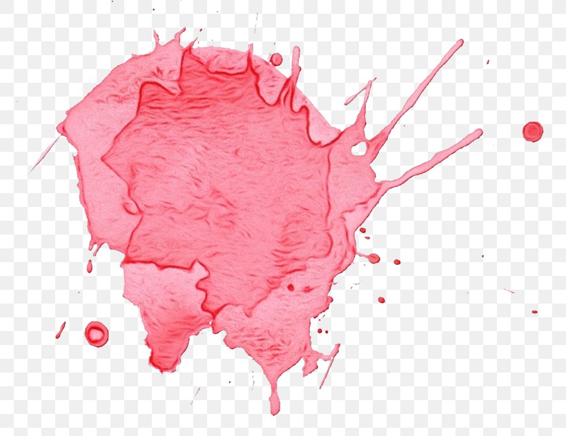 Red Pink Stain, PNG, 808x632px, Watercolor, Paint, Pink, Red, Stain Download Free