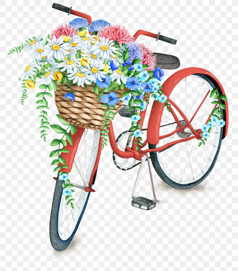 Bicycle Baskets Flower Cycling, PNG, 2000x2278px, Bicycle Baskets, Basket, Bicycle, Bicycle Accessory, Bicycle Basket Download Free