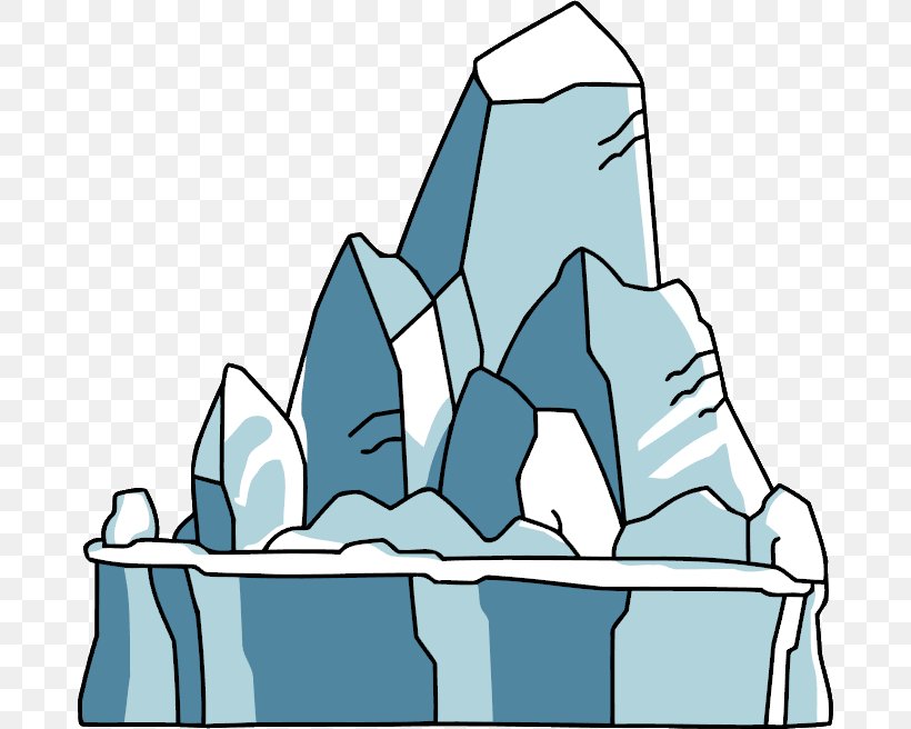 Iceberg Scribblenauts Glacier Clip Art, PNG, 680x656px, Iceberg, Area, Artwork, Glacier, Ice Download Free
