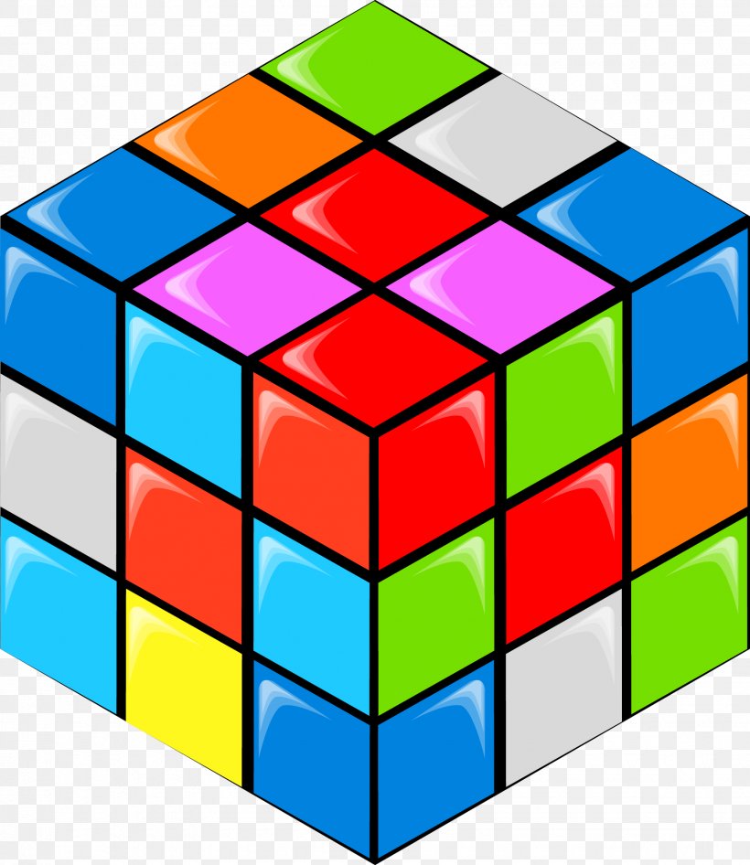 Rubiks Cube, PNG, 1850x2135px, Cube, Area, Color, Coreldraw, Educational Toy Download Free