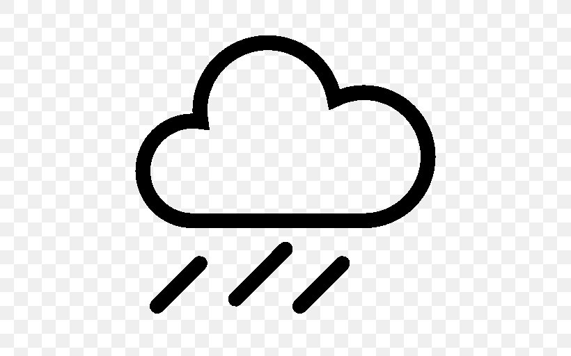 Rain Cloud Thunderstorm Clip Art, PNG, 512x512px, Rain, Black And White, Body Jewelry, Cloud, Drop Download Free