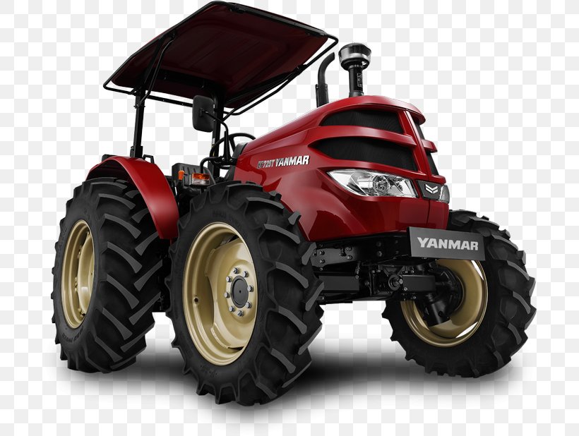Farm Tractors Yanmar Agriculture Motor Vehicle Tires, PNG, 700x618px, Tractor, Agricultural Machinery, Agriculture, Allterrain Vehicle, Automotive Tire Download Free