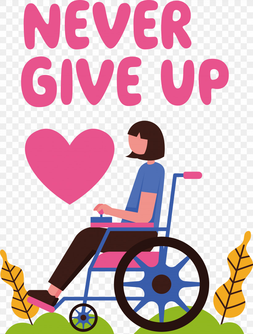 International Disability Day Never Give Up Wheelchair Girl, PNG, 4802x6345px, Never Give Up, Girl, Wheelchair Download Free