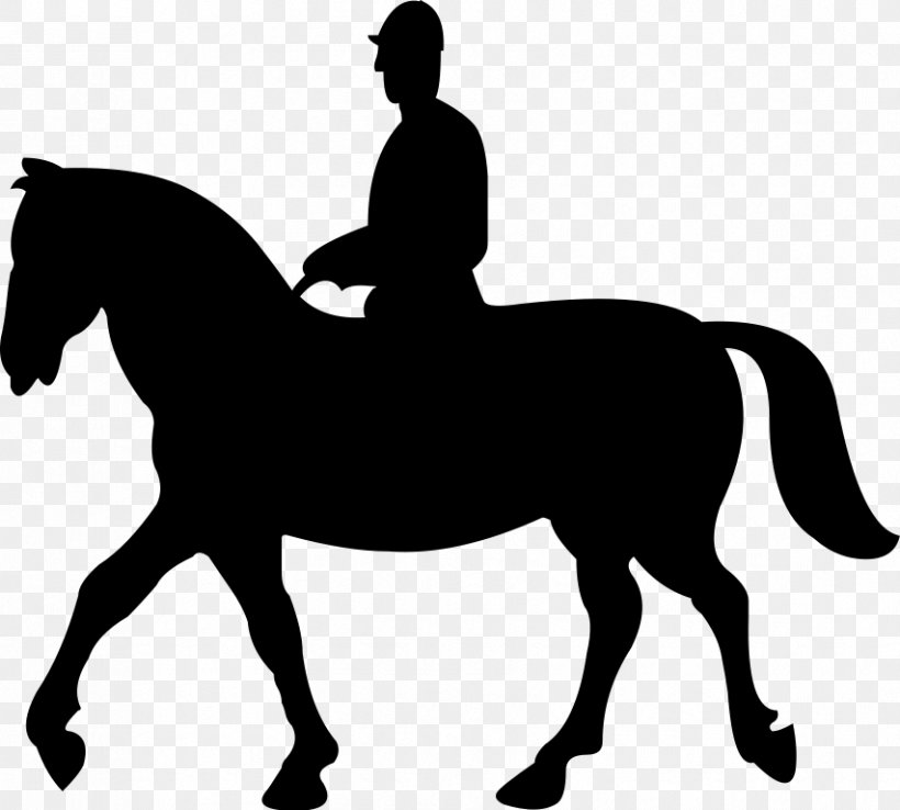Horse Pony Equestrian Clip Art, PNG, 853x768px, Horse, Black, Black And White, Bridle, Canter And Gallop Download Free