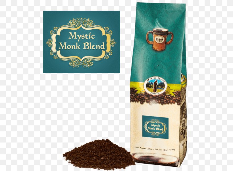 Jamaican Blue Mountain Coffee Espresso White Coffee Mystic Monk Coffee, PNG, 534x600px, Coffee, Arabica Coffee, Bean, Coffee Bean, Coffee Roasting Download Free