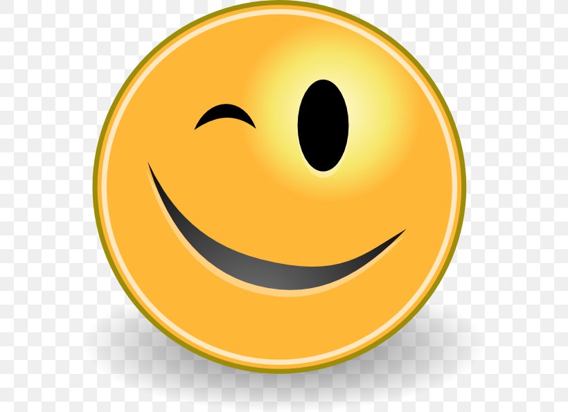 Smiley Wink Eye Clip Art, PNG, 582x595px, Smiley, Com, Emoticon, Eye, Facial Expression Download Free