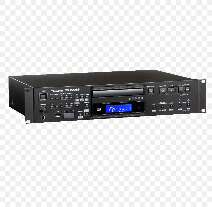 CD Player Compact Disc TASCAM Compact Cassette Digital Audio, PNG, 800x800px, Cd Player, Audio Equipment, Audio Receiver, Cassette Deck, Compact Cassette Download Free