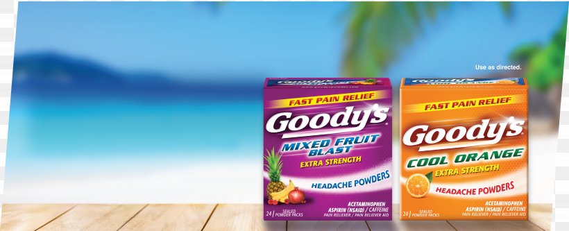 Goody's Powder Brand Analgesic Pain Management Headache, PNG, 5125x2084px, Brand, Advertising, Analgesic, Blog, Digital Media Download Free
