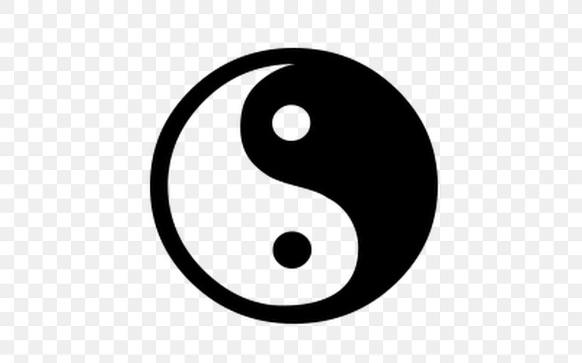 Yin And Yang Heart Symbol Clip Art, PNG, 512x512px, Yin And Yang, Black And White, Femininity, Heart, Shape Download Free