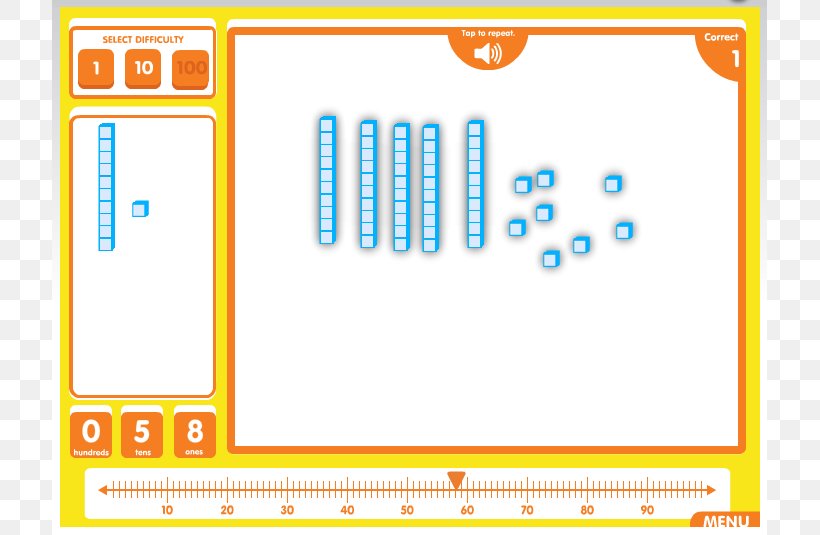 Base Ten Blocks Nonpositional Numeral System Decimal Number Line Radix, PNG, 715x535px, Base Ten Blocks, Addition, Area, Blue, Brand Download Free