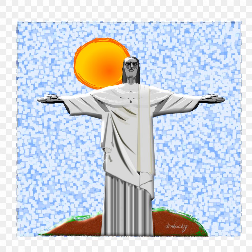 Christ The Redeemer Corcovado Copacabana, Rio De Janeiro Clip Art, PNG, 2400x2400px, Christ The Redeemer, Christ, Copacabana Rio De Janeiro, Corcovado, Human Behavior Download Free