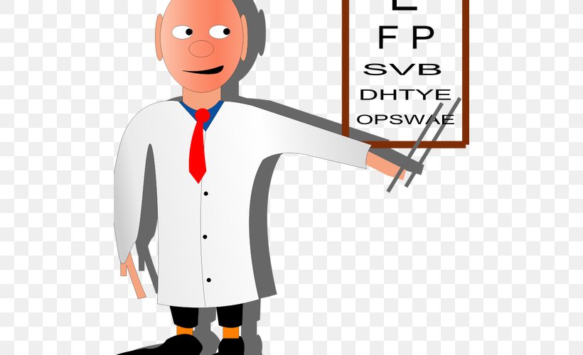 Eye Care Professional Eye Examination Optometrist Clip Art, PNG, 500x500px, Eye Care Professional, Boy, Cartoon, Child, Communication Download Free