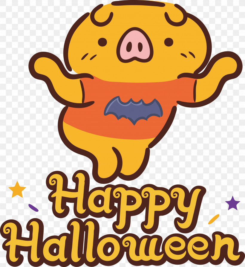 Happy Halloween, PNG, 2753x3000px, Happy Halloween, Cartoon, Geometry, Happiness, Line Download Free