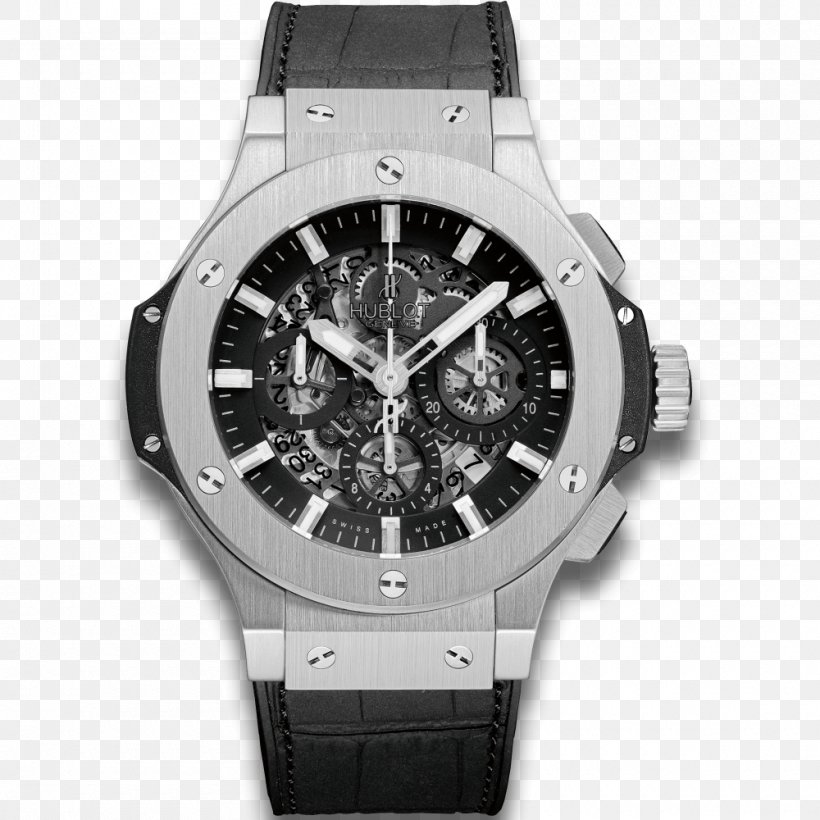 Hublot Watch Chronograph Gold Bezel, PNG, 1000x1000px, Hublot, Automatic Watch, Bezel, Bracelet, Brand Download Free