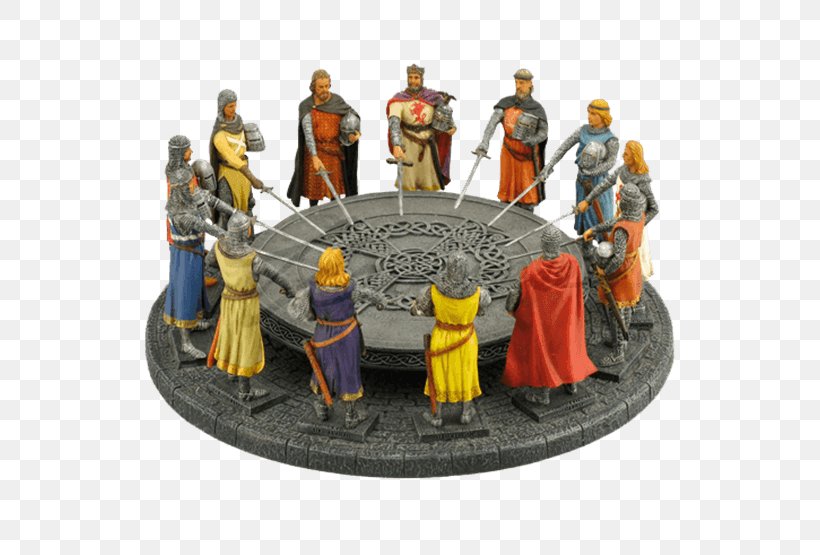 King Arthur And His Knights Of The Round Table Lancelot Guinevere, PNG, 555x555px, King Arthur, Excalibur, Figurine, Galahad, Guinevere Download Free