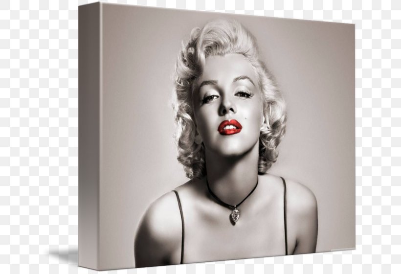Marilyn Monroe Canvas Print Art Poster, PNG, 650x560px, Watercolor, Cartoon, Flower, Frame, Heart Download Free