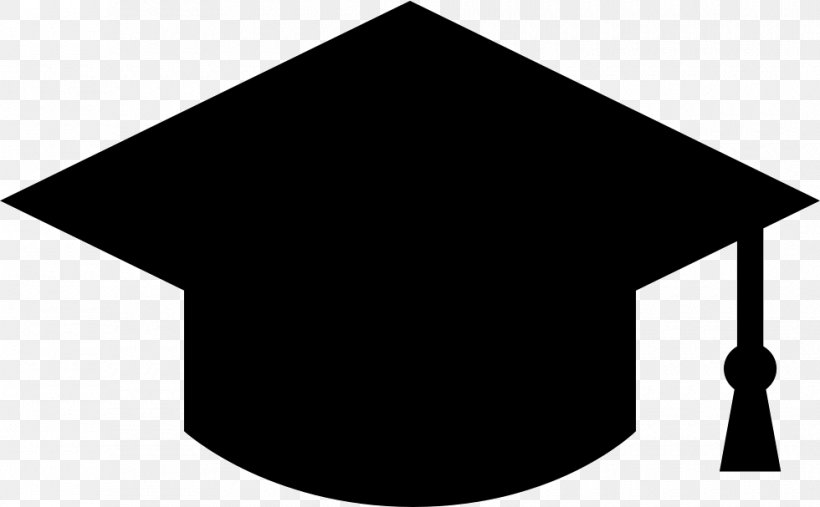 Square Academic Cap Graduation Ceremony Clip Art, PNG, 980x607px, Square Academic Cap, Black, Black And White, Cap, Clothing Download Free