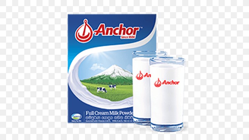 Milk Ice Cream Dairy Products Anchor, PNG, 550x460px, Milk, Advertising, Anchor, Brand, Butter Download Free
