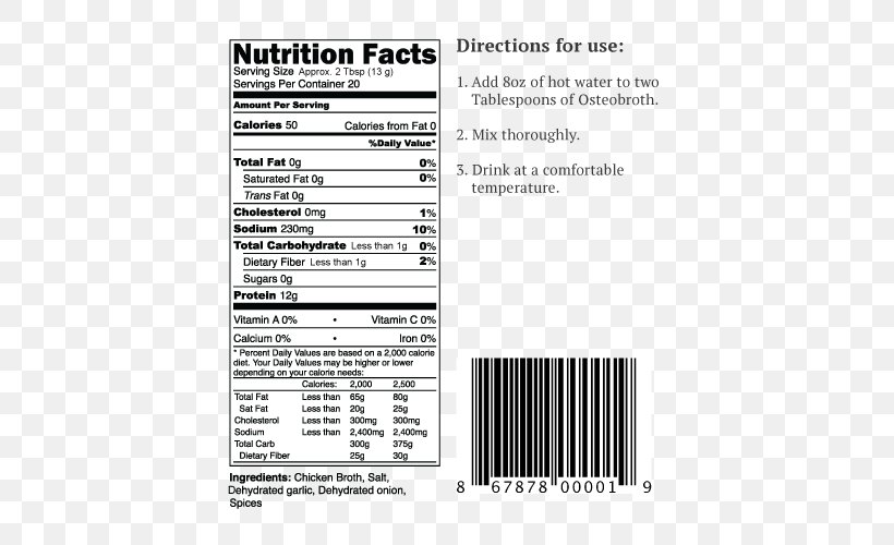Pancake Dietary Supplement Buttermilk Nutrition Facts Label, PNG, 500x500px, Pancake, Area, Black And White, Brand, Bread Download Free