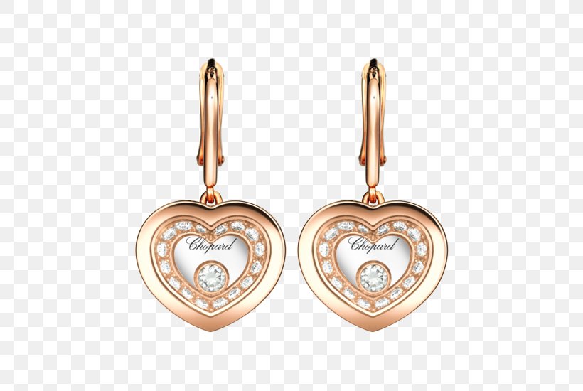 Earring Jewellery Chopard Diamond Gold, PNG, 550x550px, Earring, Body Jewelry, Carat, Charms Pendants, Chopard Download Free