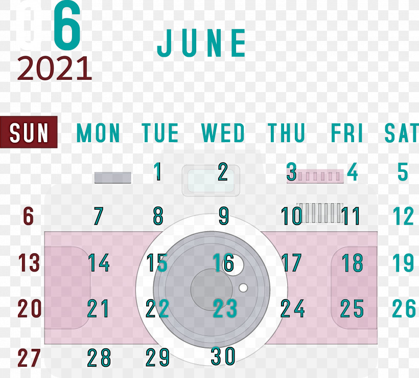 June 2021 Calendar 2021 Calendar June 2021 Printable Calendar, PNG, 3000x2706px, 2021 Calendar, Diagram, Geometry, June 2021 Printable Calendar, Line Download Free
