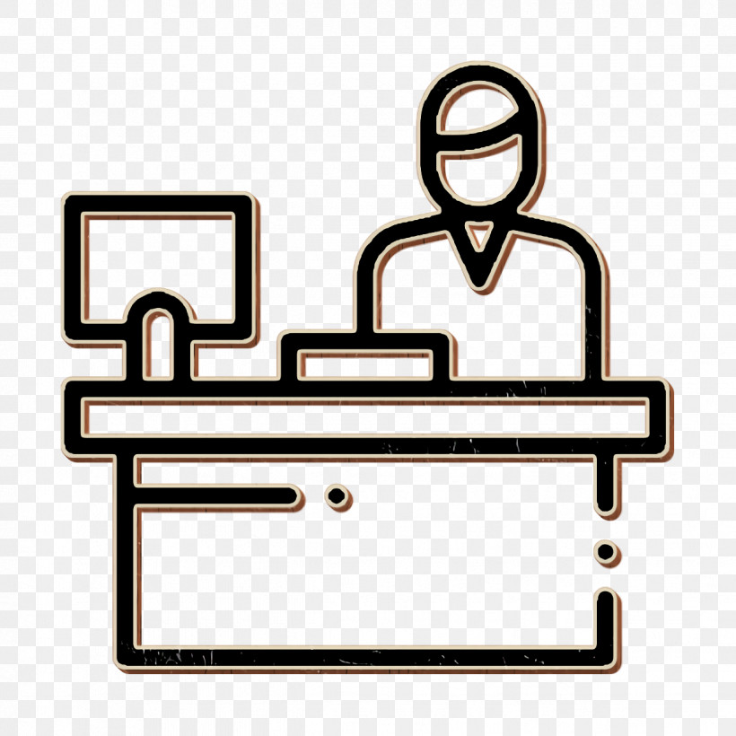 Reception Icon Desk Icon Office Icon, PNG, 1238x1238px, Reception Icon, Desk Icon, Office Icon, Trash, Waste Container Download Free