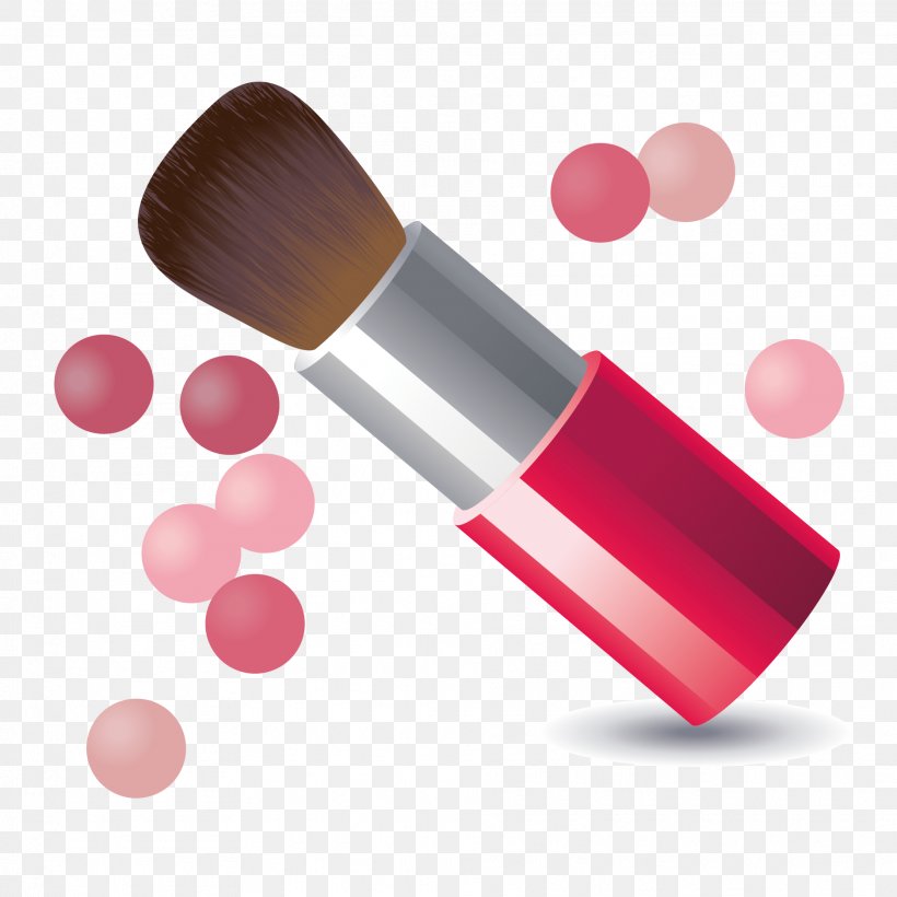 Cosmetics Royalty-free Illustration, PNG, 1875x1875px, Cosmetics, Beauty, Brush, Cheek, Drawing Download Free