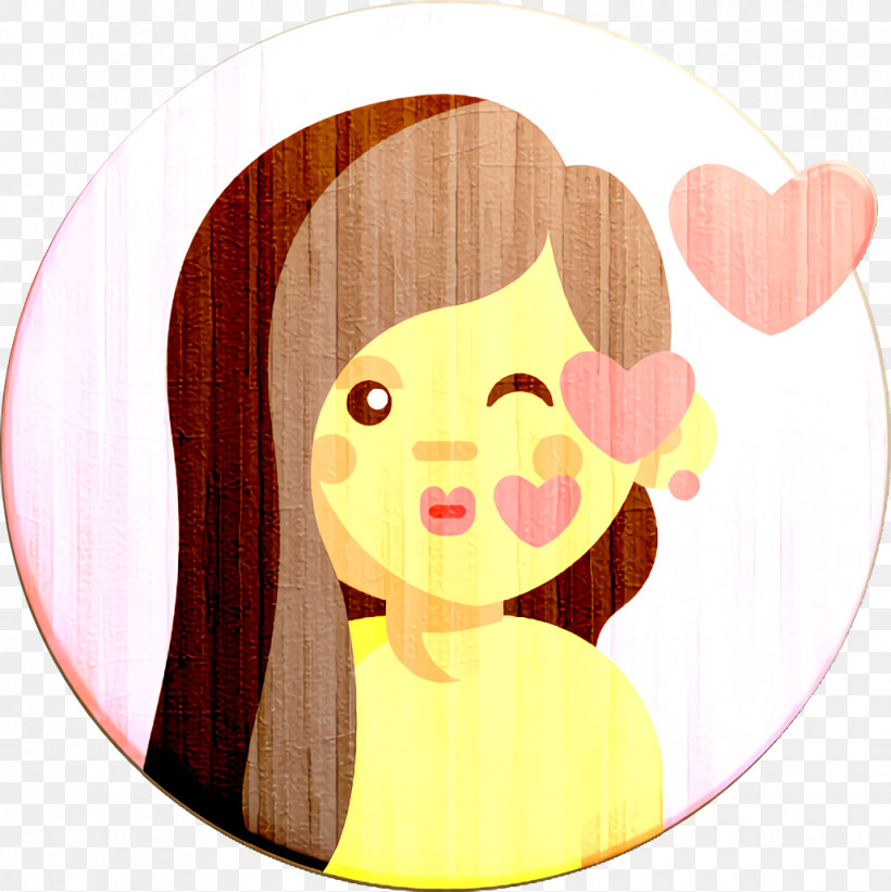 Girl Icon Kiss Icon Weeding Icon, PNG, 1030x1032px, Girl Icon, Analytic Trigonometry And Conic Sections, Cartoon, Character, Circle Download Free