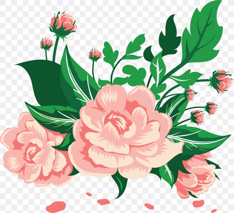 Retro Fresh Hand-painted Camellia, PNG, 2816x2573px, Flower, Art, Camellia, Carnation, Clip Art Download Free