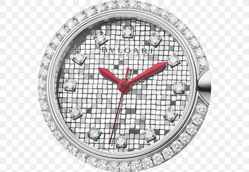 Clock Bulgari Watch Jewellery Rolex, PNG, 570x567px, Watercolor, Cartoon, Flower, Frame, Heart Download Free