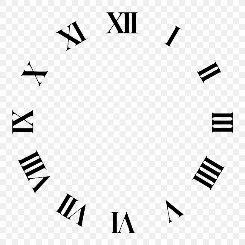 Clock Face Roman Numerals Time Clip Art, PNG, 1150x1150px, Clock Face, Area, Black, Black And White, Brand Download Free