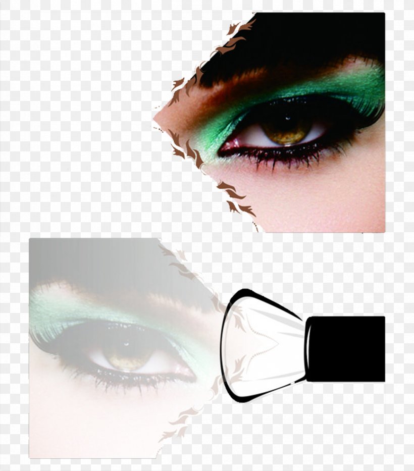 Eye Shadow Make-up Borste Computer File, PNG, 1261x1436px, Watercolor, Cartoon, Flower, Frame, Heart Download Free