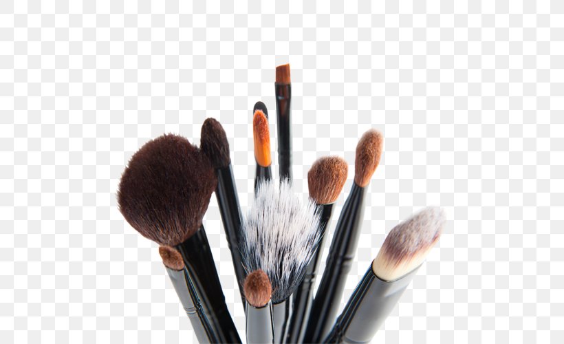Makeup Brush Cosmetics Make-up Foundation, PNG, 500x500px, Brush, Beauty, Cleaning, Cosmetics, Eye Shadow Download Free
