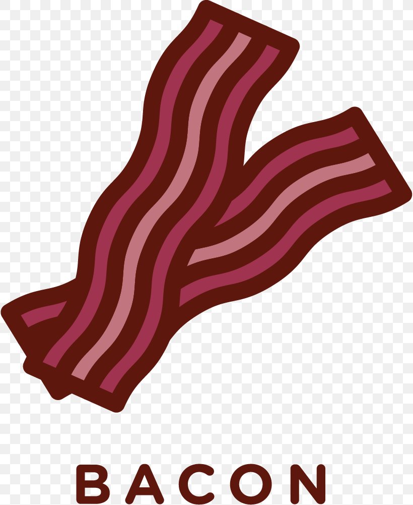 Sausage Bacon Roll Tocino Meat, PNG, 818x1001px, Bacon, Animation, Bacon Roll, Drawing, Magenta Download Free