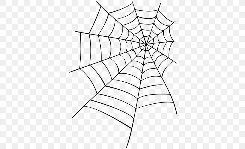 Spider Web Clip Art, PNG, 500x500px, Spider, Area, Artwork, Black And White, Can Stock Photo Download Free