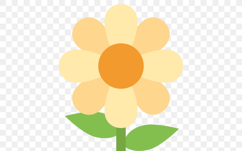 Emoji Flower IPhone Text Messaging, PNG, 512x512px, Emoji, Apple Color Emoji, Floral Design, Flower, Flowering Plant Download Free