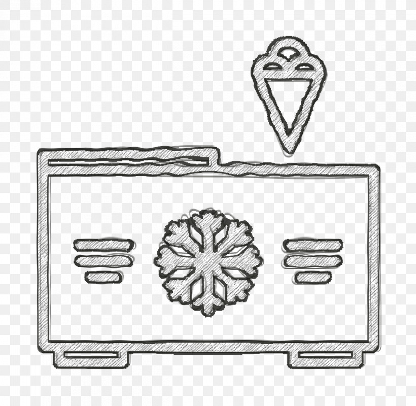 Freezer Icon Ice Cream Icon, PNG, 1250x1220px, Freezer Icon, Ice Cream Icon, Line Art, Rectangle Download Free