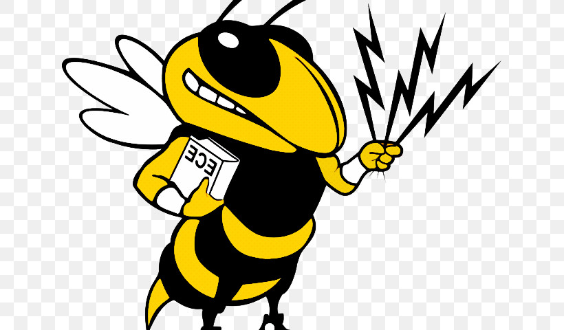 Bumblebee, PNG, 640x480px, Honeybee, Bee, Bumblebee, Cartoon, Insect Download Free