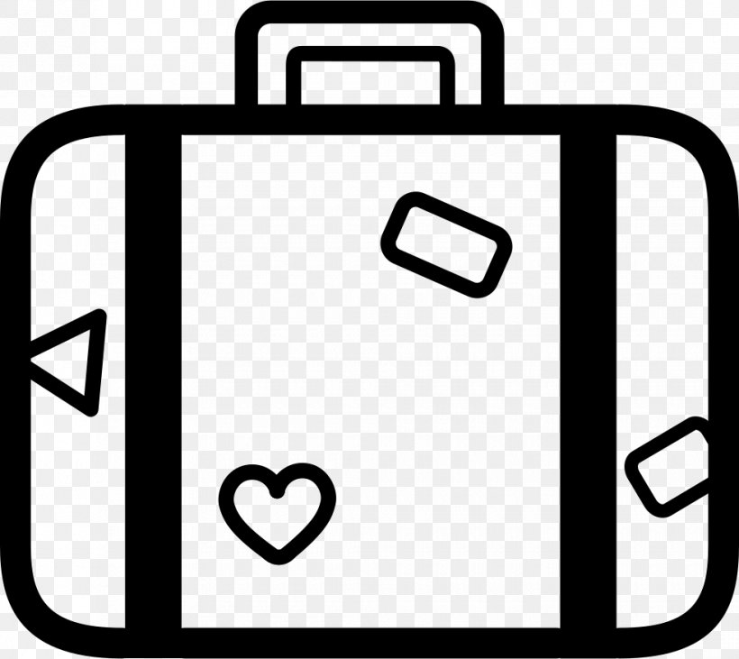 Travel Briefcase Download, PNG, 980x874px, Travel, Area, Baggage, Black And White, Brand Download Free