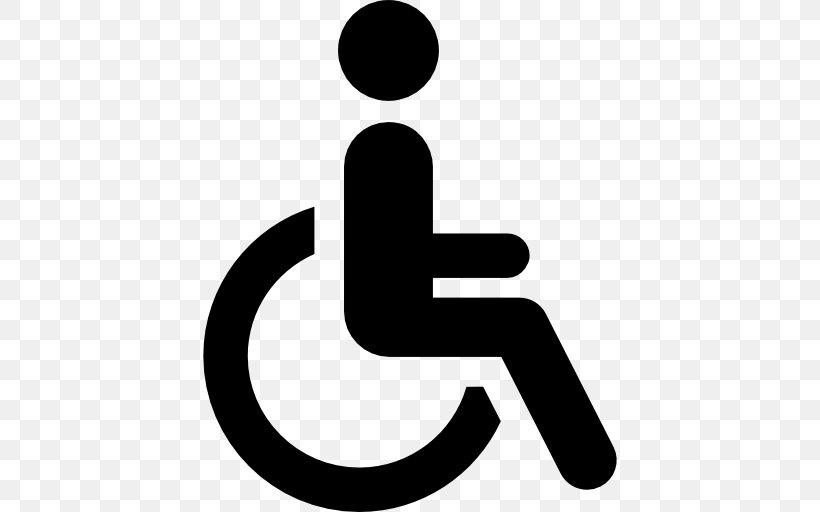Disability Disabled Parking Permit Wheelchair, PNG, 512x512px, Disability, Accessibility, Apartment, Area, Black And White Download Free