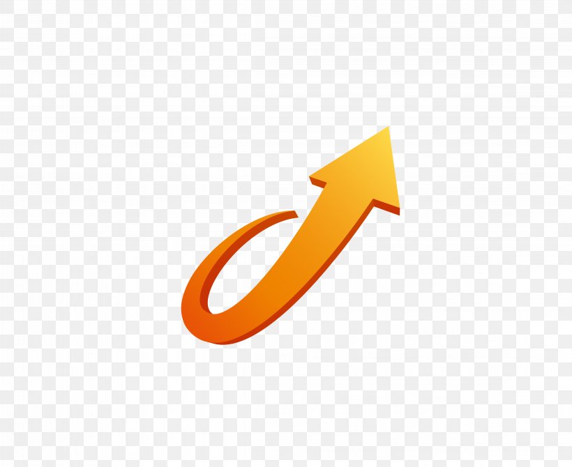 Arrow Icon, PNG, 4583x3750px, Logo, Angle Of View, Brand, Designer, Orange Download Free