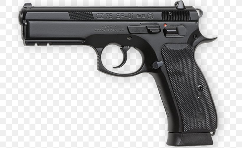 CZ 75 SP-01手枪 Česká Zbrojovka Uherský Brod CZ-USA Firearm, PNG, 753x502px, 919mm Parabellum, Cz 75, Air Gun, Airsoft, Airsoft Gun Download Free