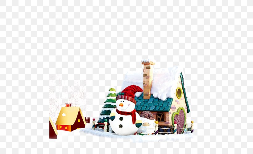 House Christmas Snow Wallpaper, PNG, 500x500px, House, Cake Decorating, Cartoon, Christmas, Christmas Decoration Download Free